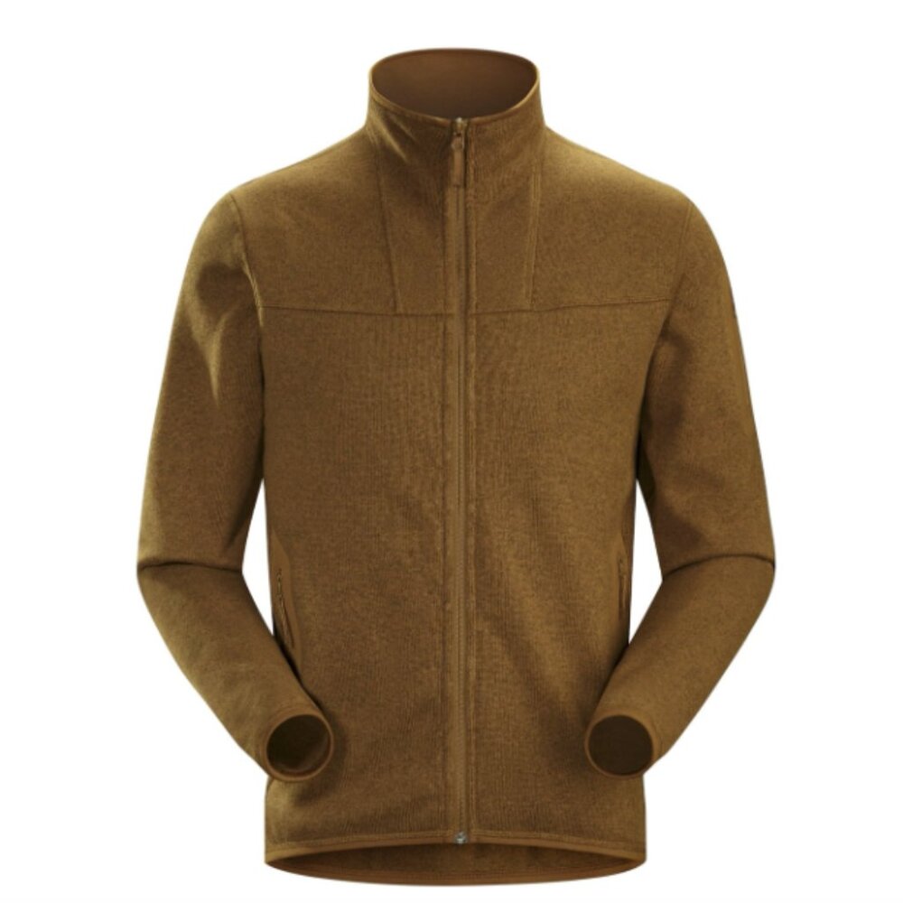 Arc'teryx Men's M COVERT CARDIGAN Fleece Zip Up Jacket - Plum